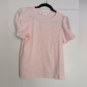 NWOT Shabby Chic Soft Pink 100% Cotton Top Size XS